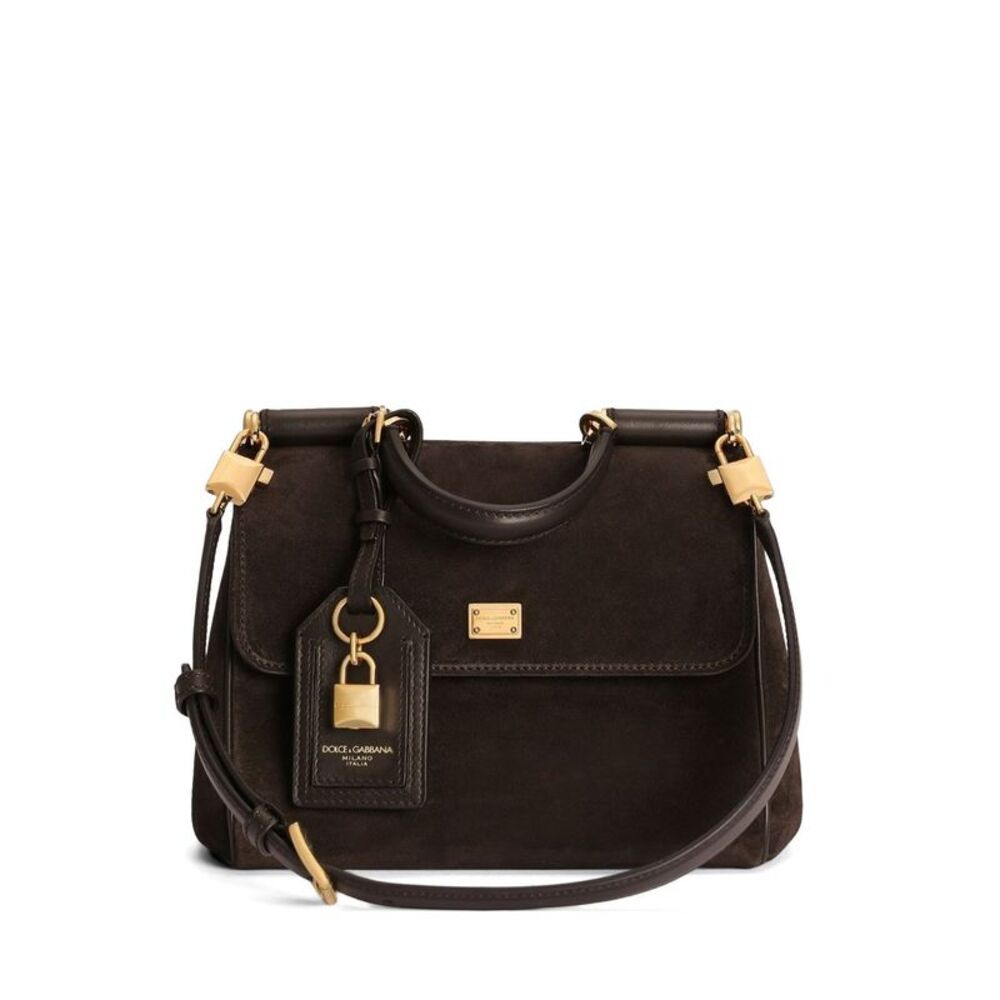 Dolce & Gabbana Women My Sicily Small Leather Handbag